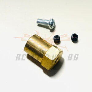 3mm Motor Shaft Coupling Brass Hex 18mm length for 25GA Gear Motor
